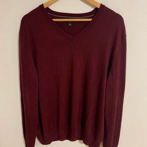 Banana Republic Burgundy Men’s Sweater